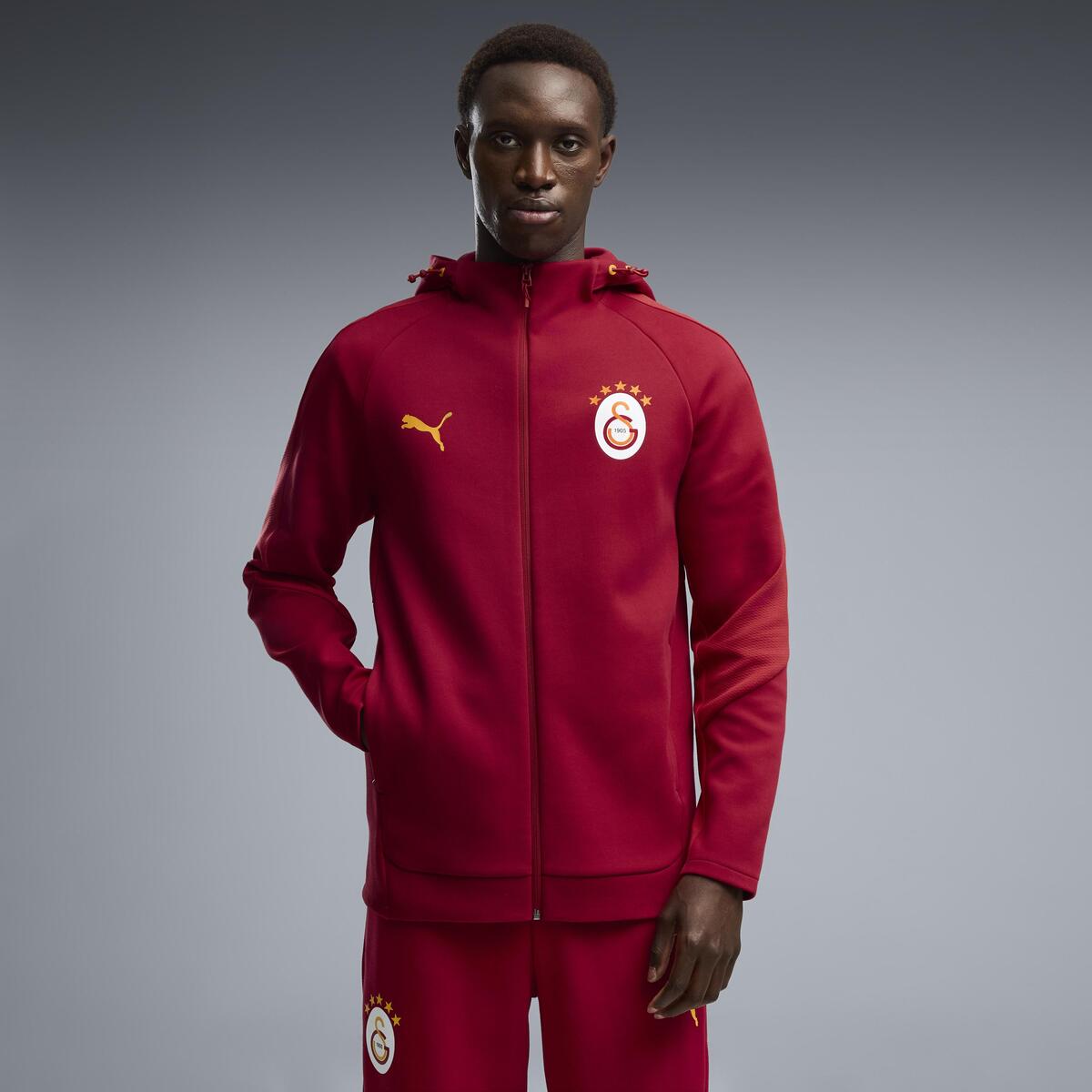 Puma GSK EVOSTRIPE Hooded Jacket GALATASARAY EVOSTRIPE Erkek Ceket