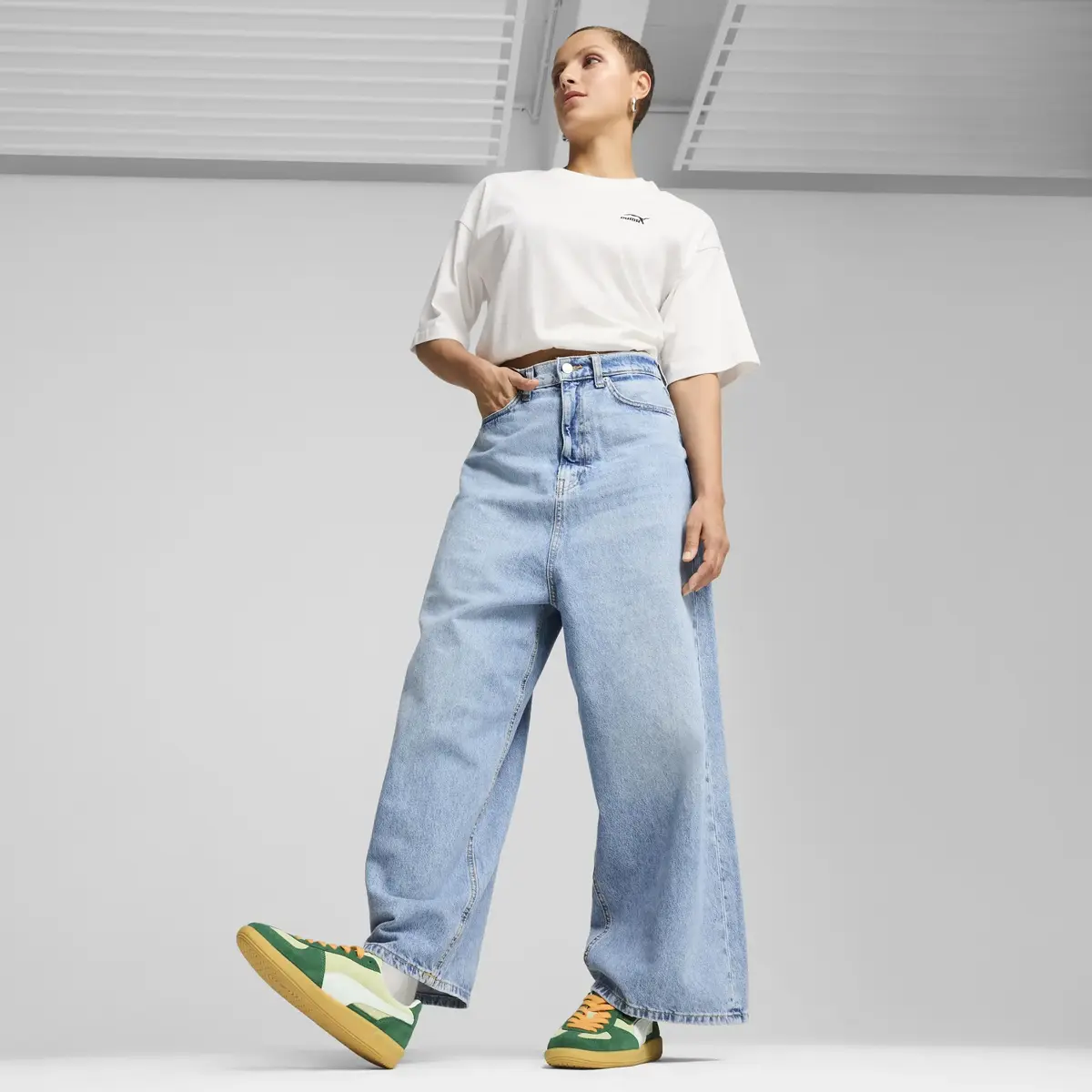 Puma Palermo Yeşil Unisex Günlük Spor Ayakkabı