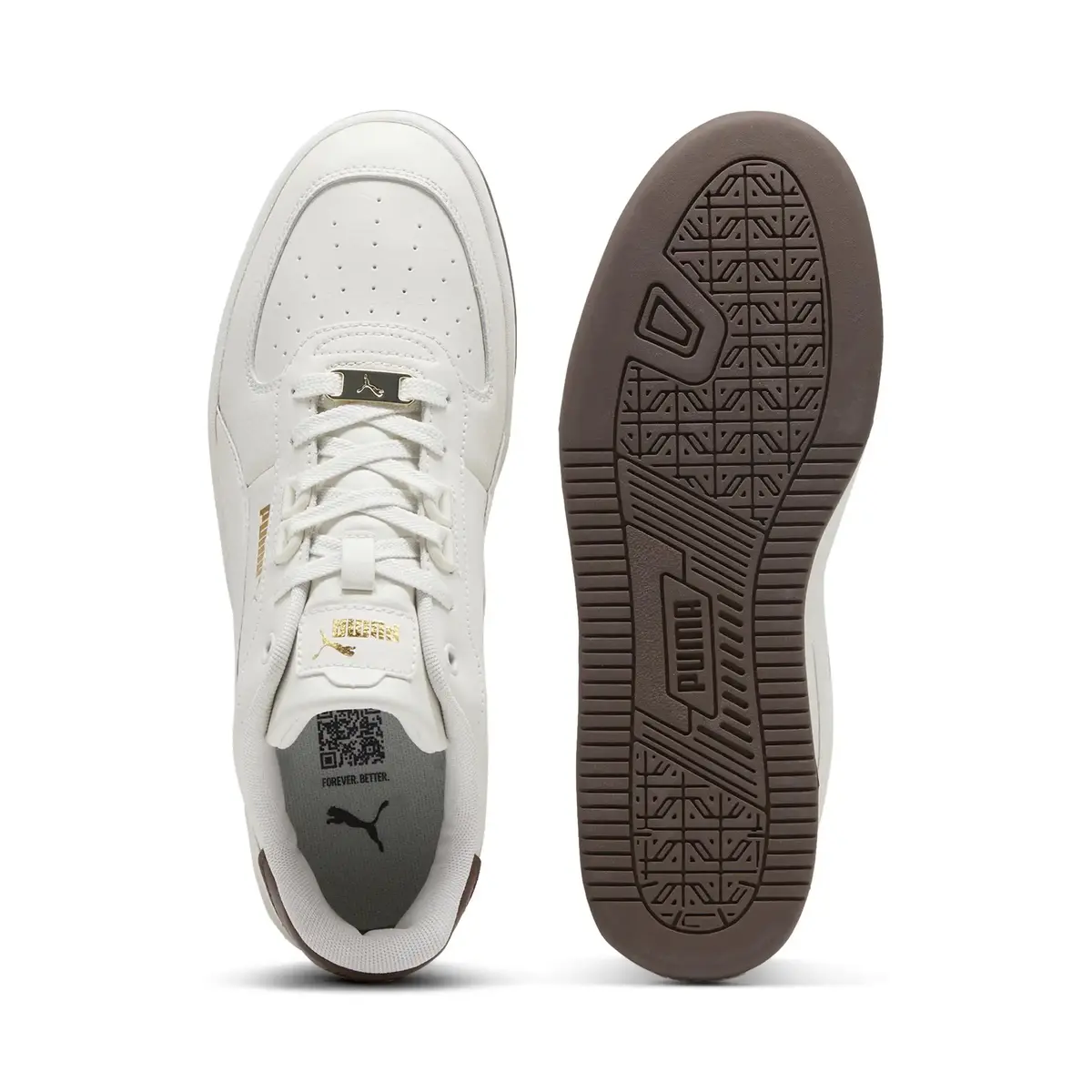 Puma Caven 2.0 Lux Beyaz Erkek Günlük Spor Ayakkabı