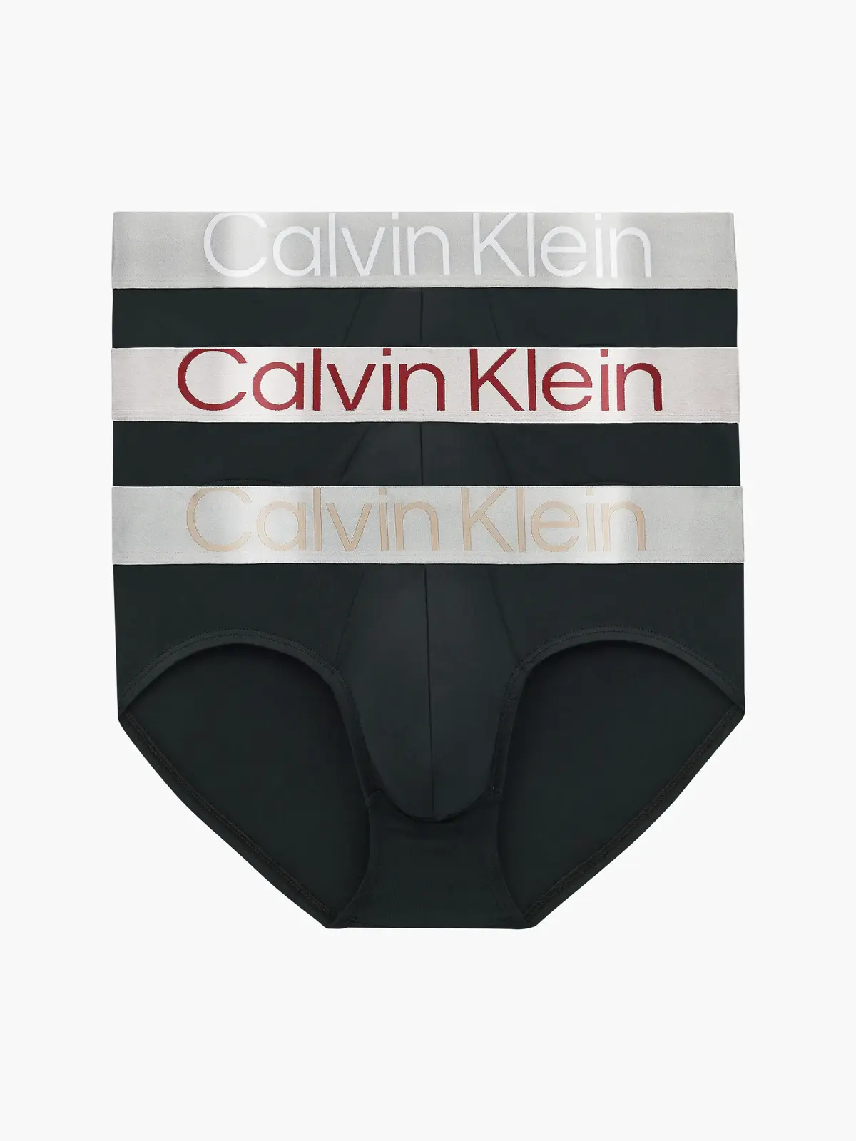 Calvin Klein HIP BRIEF 3PK Erkek Siyah Slip Set