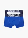 Calvin Klein 2PK TRUNKS Erkek Mavi Boxer Set