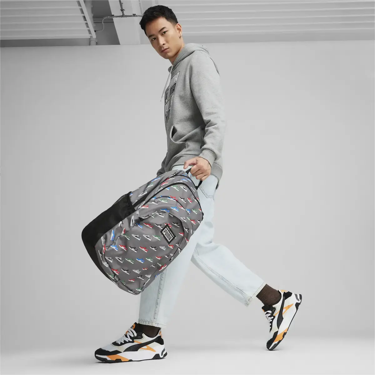 PUMA Academy Backpack Gri Unisex Sırt Çantası