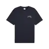 PUMA GRAPHICS Hotel Relaxed Tee Lacivert Erkek T-Shirt