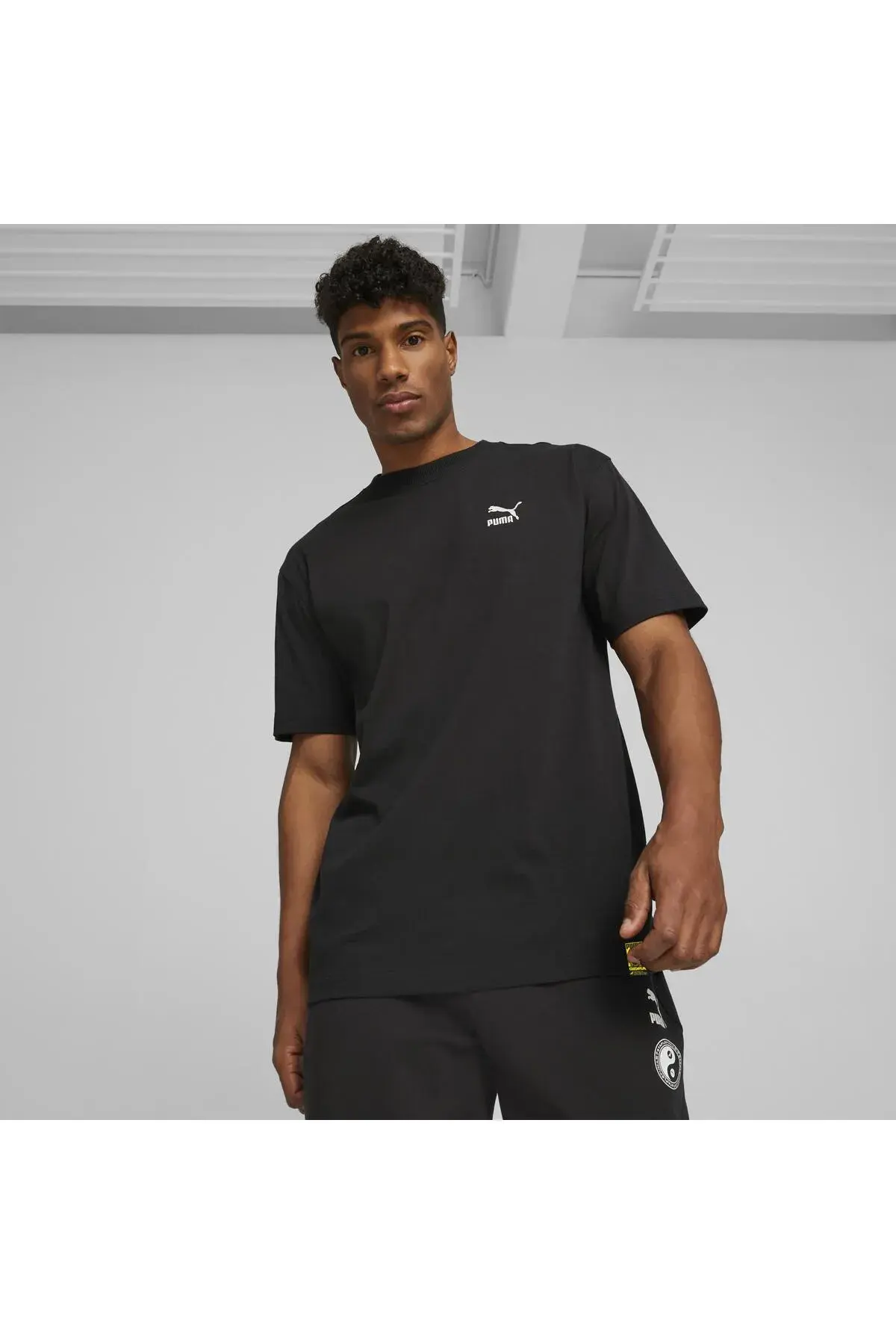 PUMA X STAPLE Tee Siyah Erkek T-Shirt
