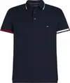 Tommy Hilfiger FLAG CUFF SLIM FIT P, DW5 Siyah Erkek T-Shirt & Polo