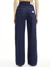Calvin Klein HIGH RISE RELAXED Kadın Siyah Kot Pantolon
