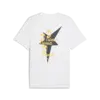 PUMA WARDROBE ESS Graphic Tee Beyaz Erkek T-Shirt