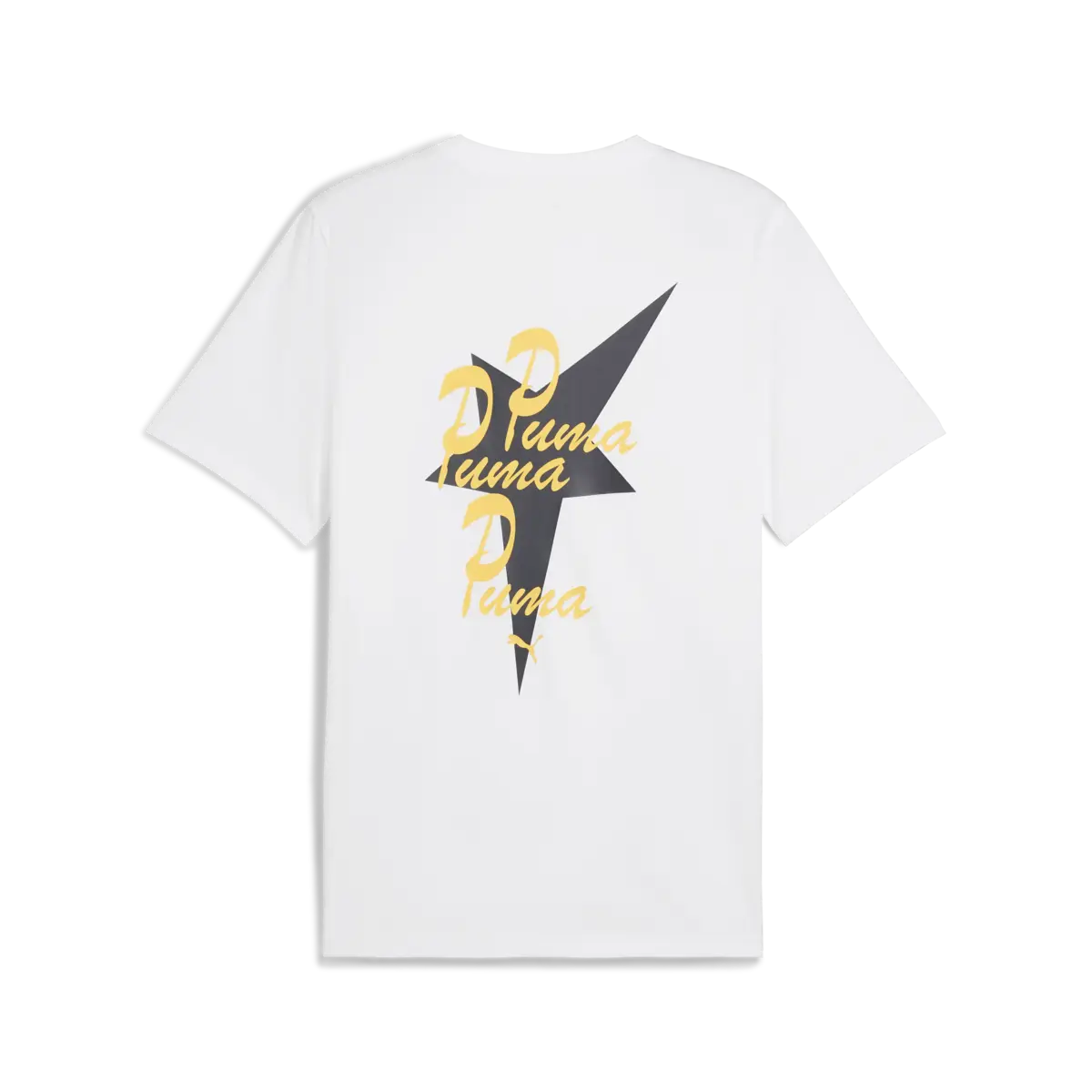 PUMA WARDROBE ESS Graphic Tee Beyaz Erkek T-Shirt
