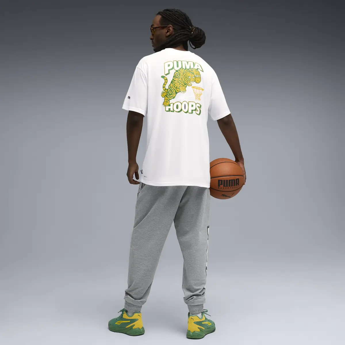 Puma Hoopstel Tee 2 Siyah Erkek T-Shirt & Polo