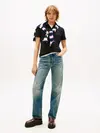Tommy Hilfiger TJW SLIM ESSENTIAL P, BDS Siyah Kadın T-Shirt & Polo