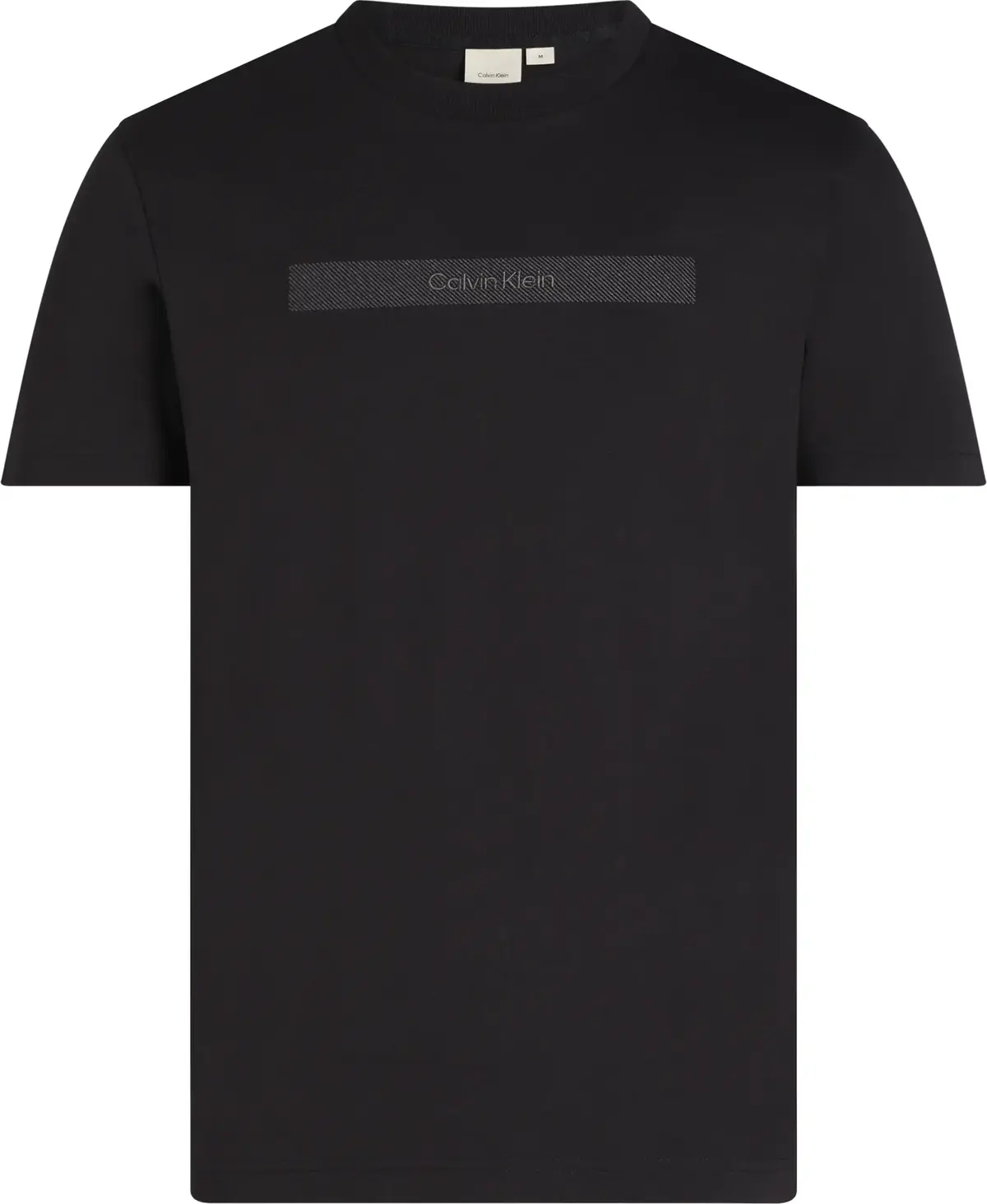 Calvin Klein STRUCTURED EMBROIDER, BEH Siyah Erkek T-Shirt & Polo