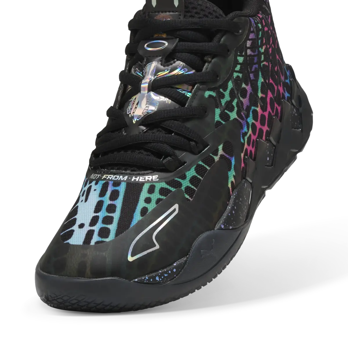 Puma MB.01 TMNT Baxter Stockman Siyah Unisex Basketbol Ayakkabısı