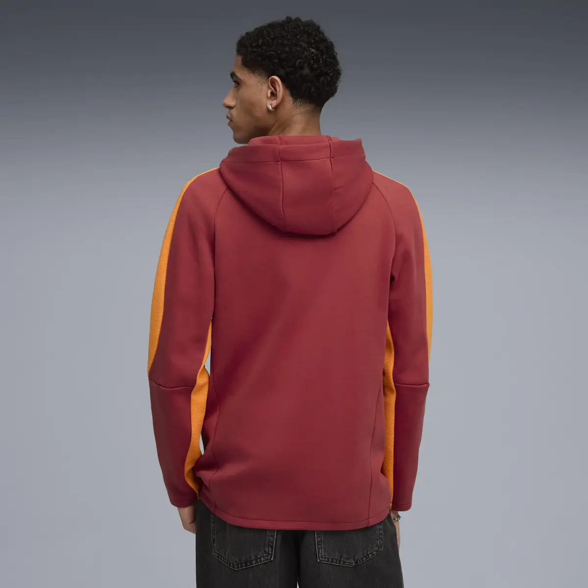 Puma GSK EVOSTRIPE Hooded Jacket Kırmızı Erkek Ceket