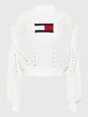 Tommy Hilfiger TJW OVRSZD FLAG STIT Kadın Krem Kazak