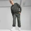 PUMA CLASSICS+ Crew Gri Erkek Sweatshirt