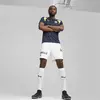 Puma Fsk Prematch Ss Jersey Medieval Blue-Blazıng Yellow Lacivert Erkek Forma