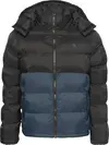 Calvin Klein LS NYLON COLOR BOCK, UB1 Siyah Erkek Mont