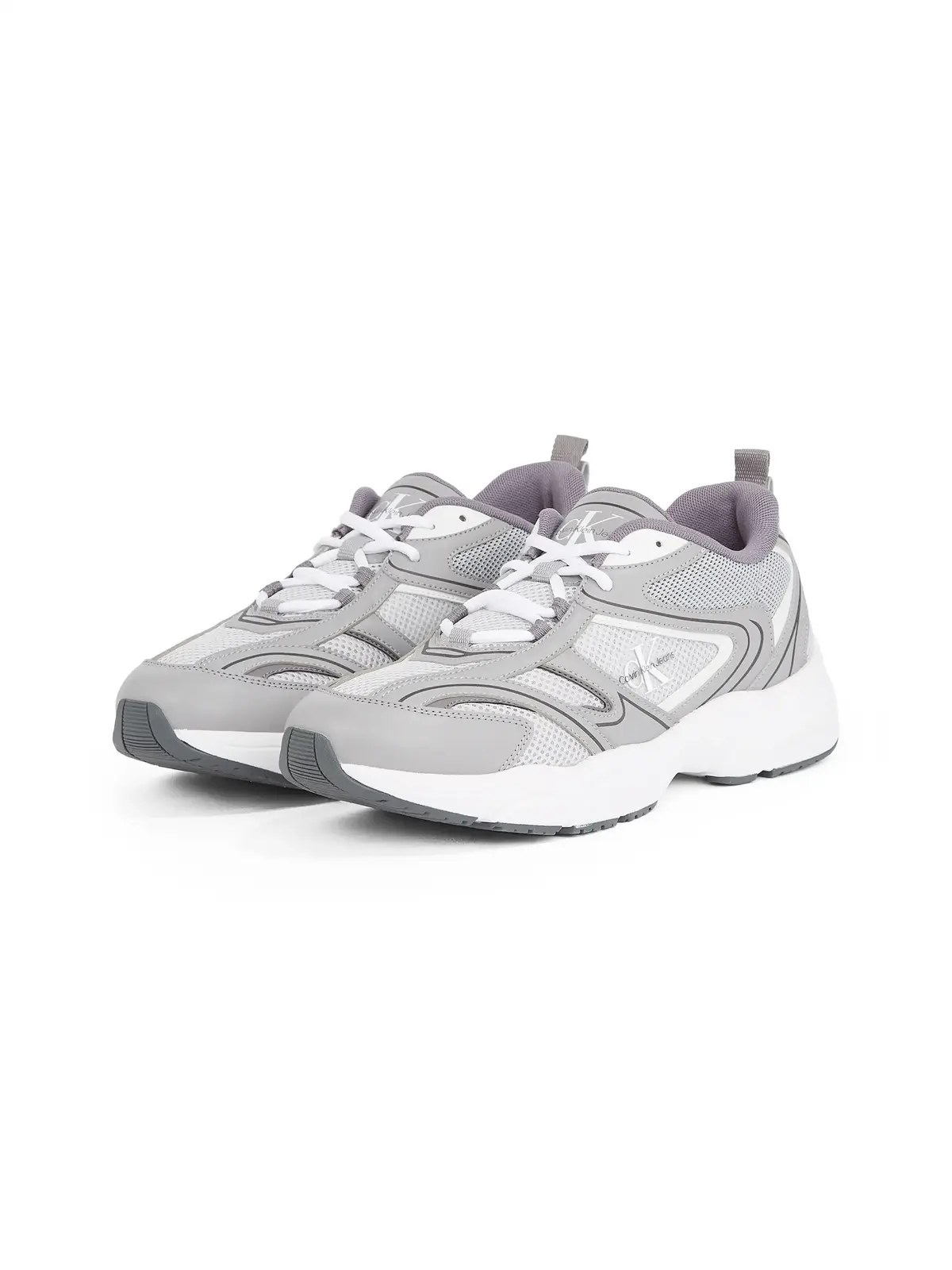 Calvin Klein RETRO TENNIS MESH ML Gri Erkek Günlük Spor Ayakkabı