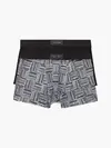 Calvin Klein 2PK TRUNK-HERITAGE Erkek Gri Boxer Set