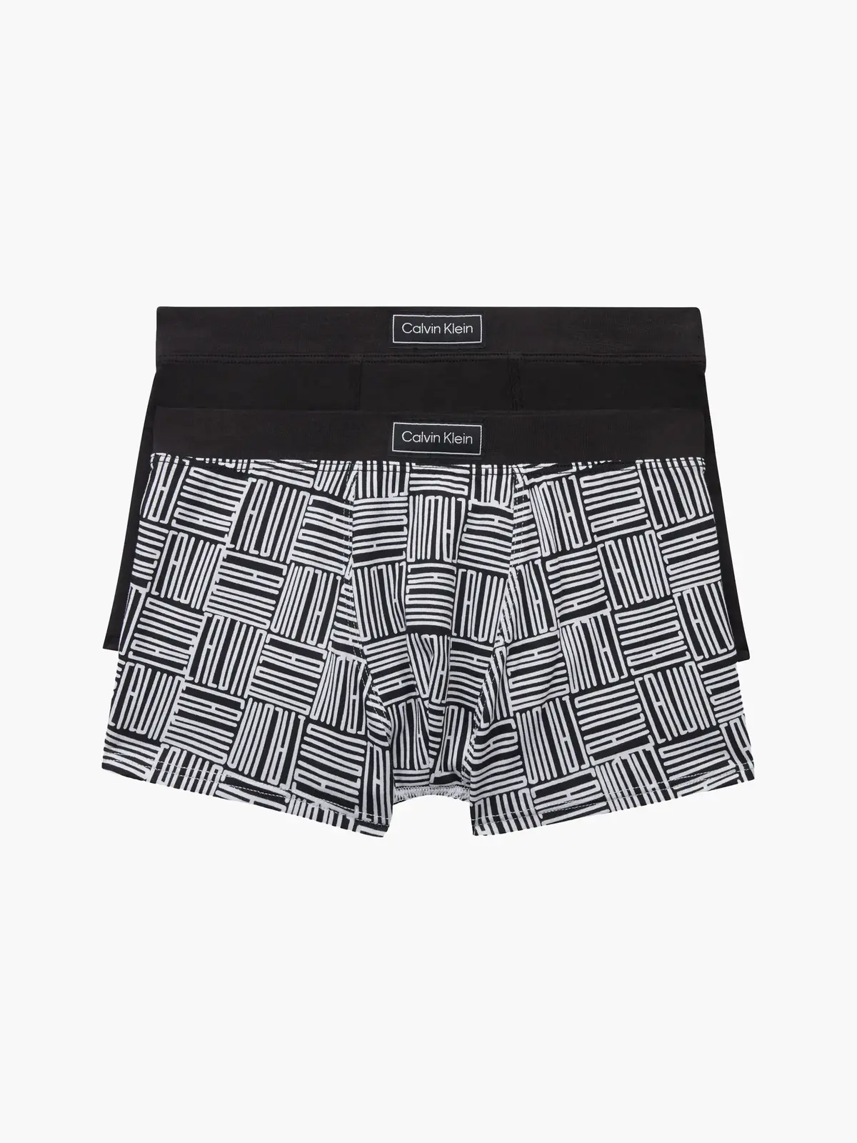 Calvin Klein 2PK TRUNK-HERITAGE Erkek Gri Boxer Set