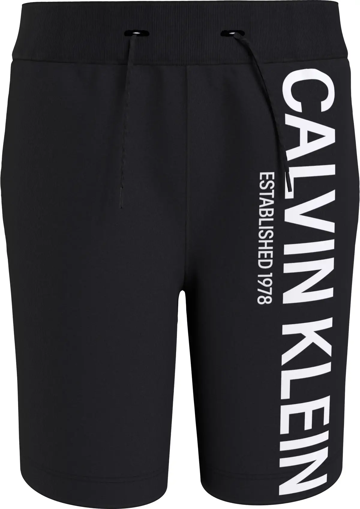 Calvin Klein INST HERO LOGO JOGGE Erkek Siyah Şort