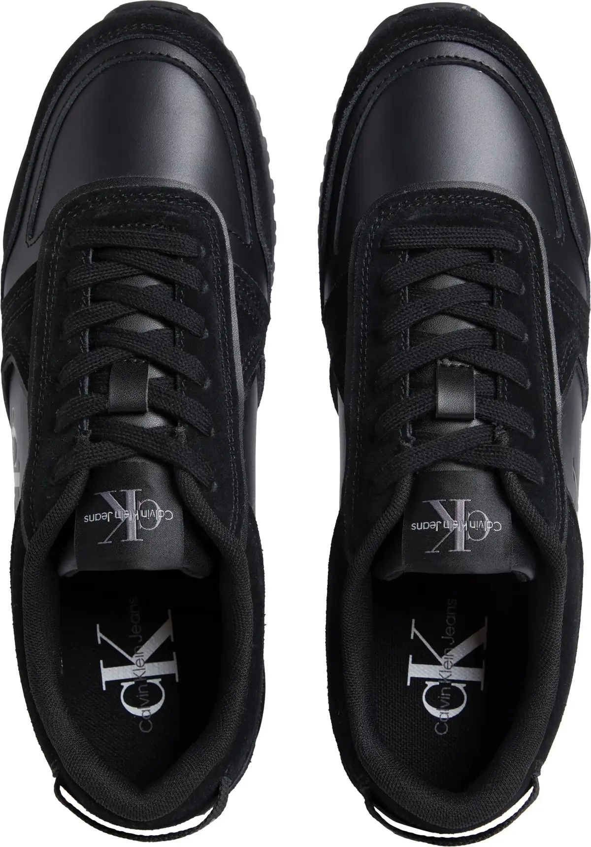 Calvin Klein TOOTHY RUNNER IRREGU, 0GJ Siyah Erkek Spor Ayakkabı & Sneaker