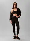 Calvin Klein ICON SPORT WIDE WB 7, UB1 Siyah Kadın Tayt
