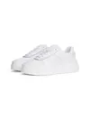 Tommy Hilfiger PATENT PLATFORM SNEAKER Beyaz Kadın Günlük Spor Ayakkabı