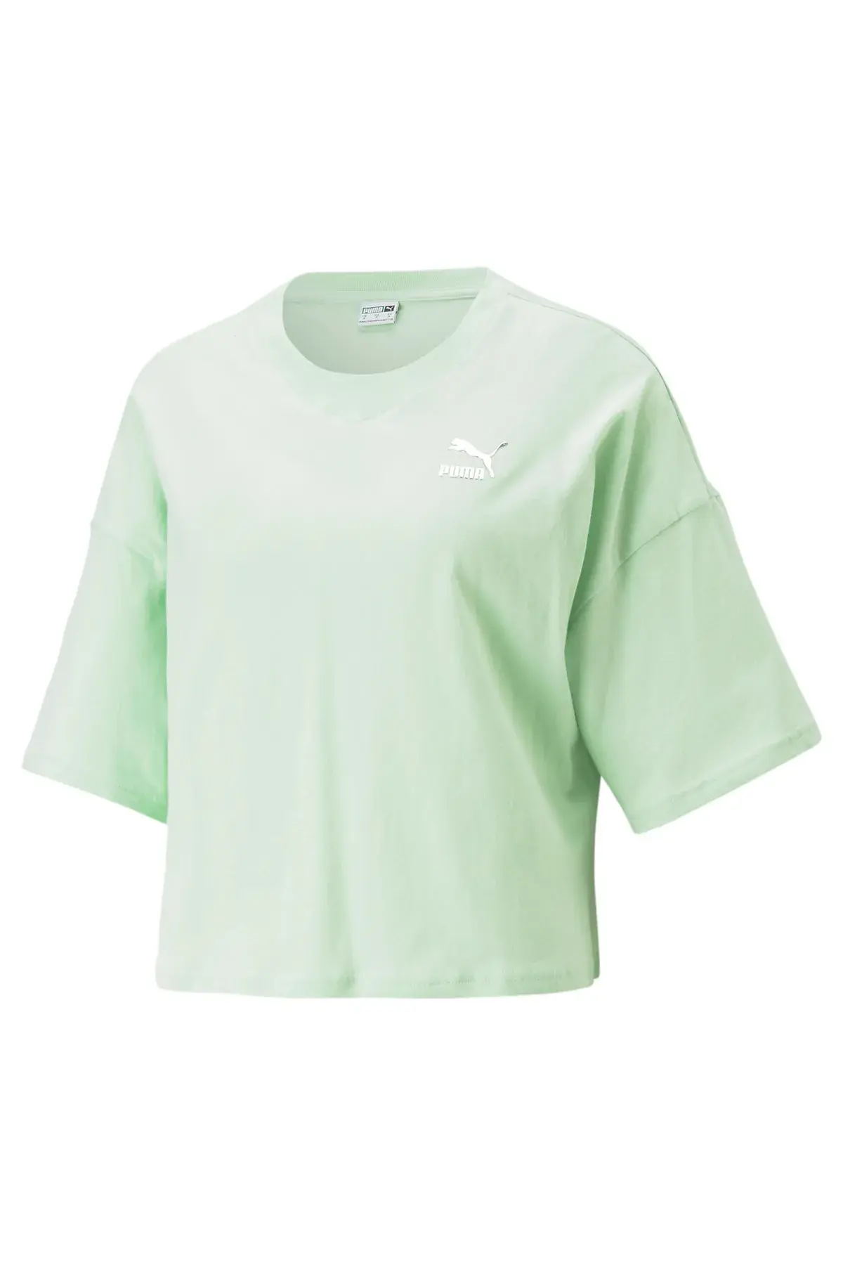 Puma Dare To Feelin Yeşil Kadın T-shirt