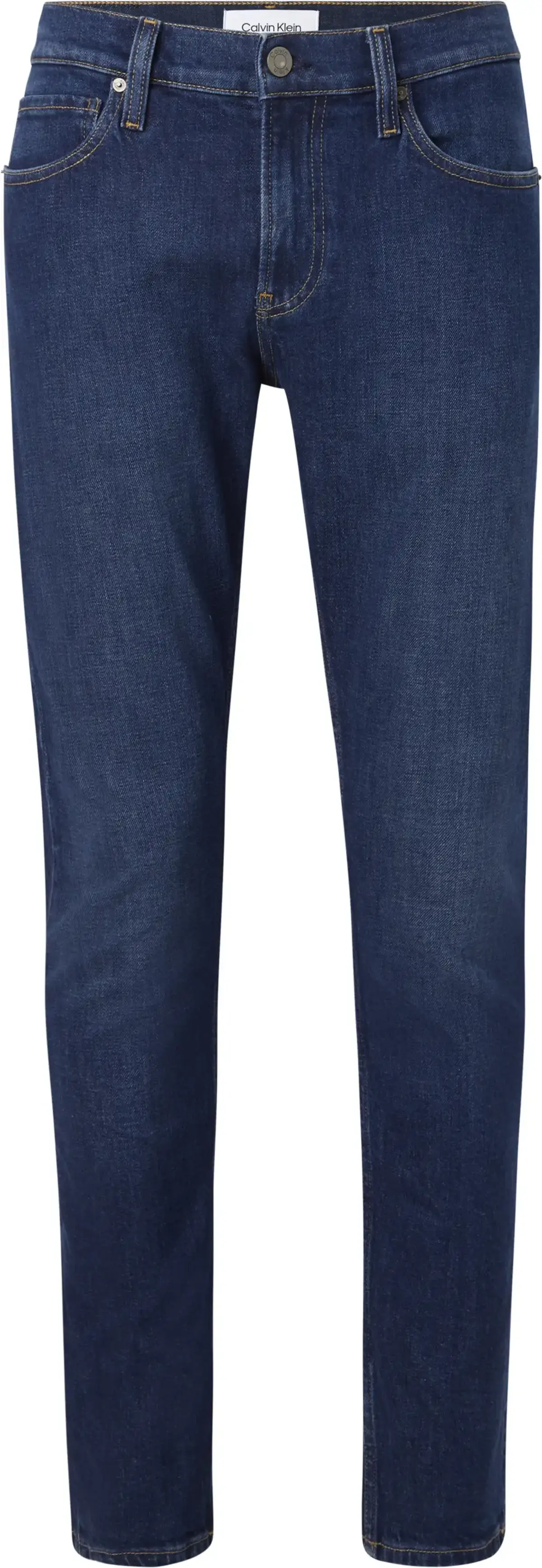 Calvin Klein SLIM FIT DARK BLUE Erkek Mavi Kot Pantolon