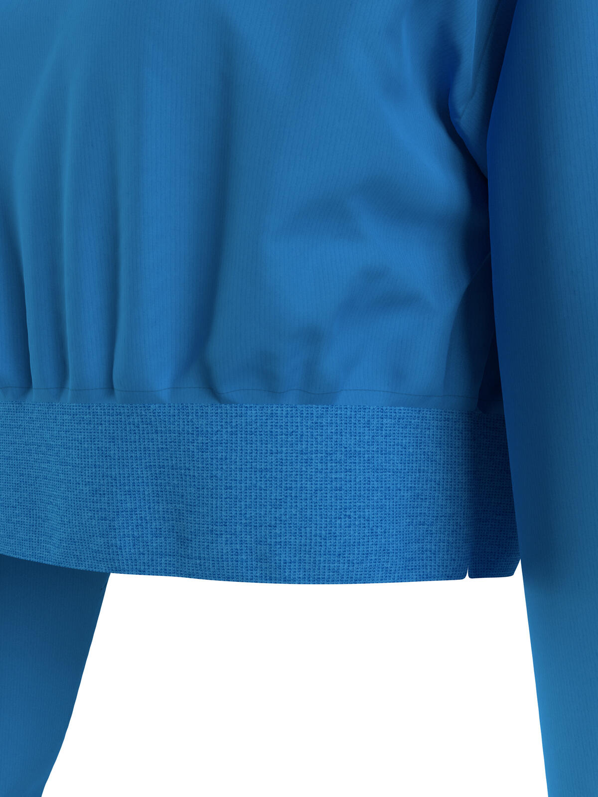 Calvin Klein L/S SWEATSHIRT Kadın Mavi Sweatshirt