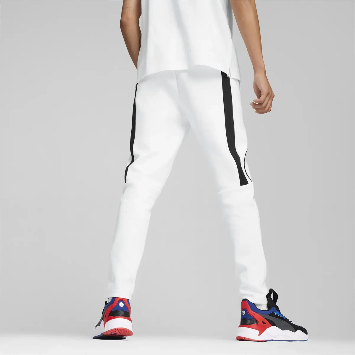 Puma BMW MMS Sweat Pants, slim/oc Beyaz Erkek Eşofman Altı