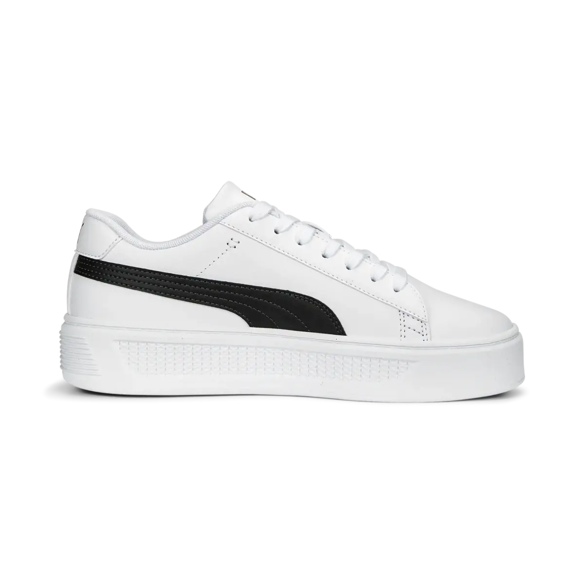 PUMA Smash Platform v3 Beyaz Kadın Günlük Spor Ayakkabı