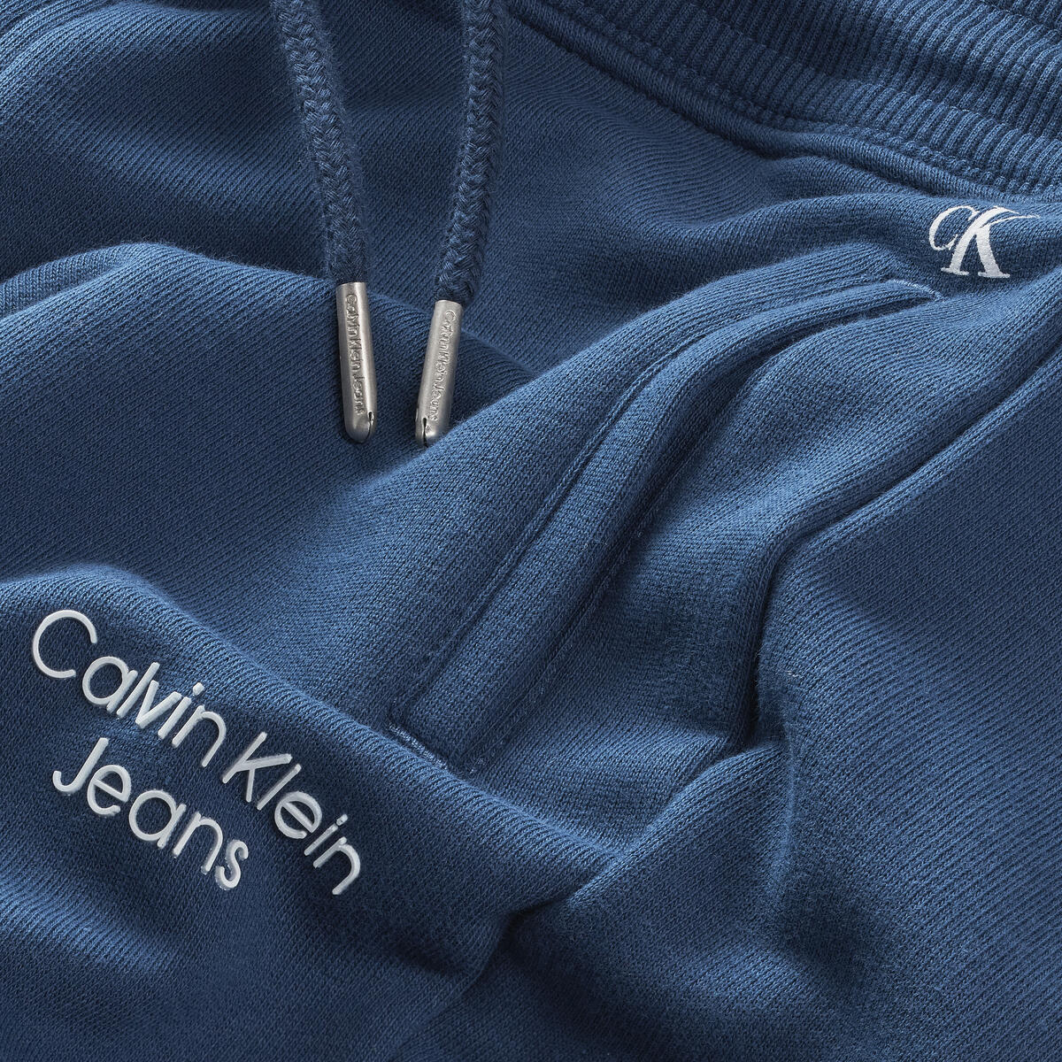 Calvin Klein CKJ STACK LOGO SWEAT Erkek Mavi Eşofman Altı