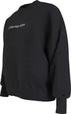 Calvin Klein SHRUNKEN INSTITUTION Kadın Siyah Sweatshirt