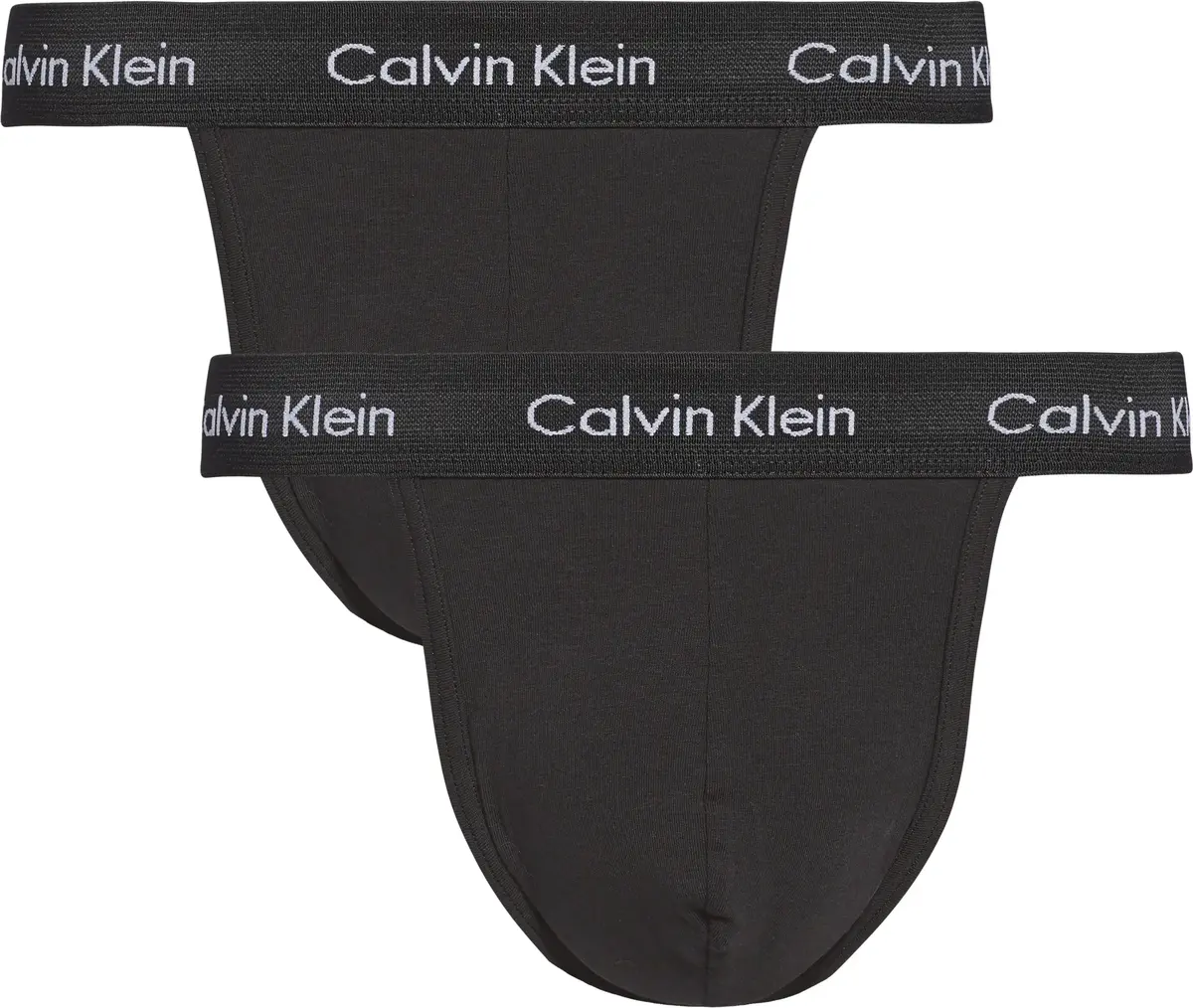 Calvin Klein THONG 2PK Erkek Siyah Slip