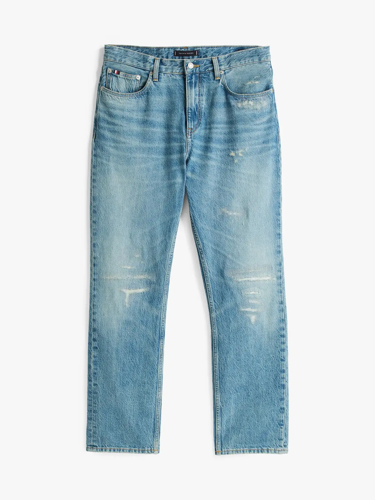 Tommy Hilfiger REGULAR MERCER RGD M, 1BI Mavi Erkek Jean Pantolon