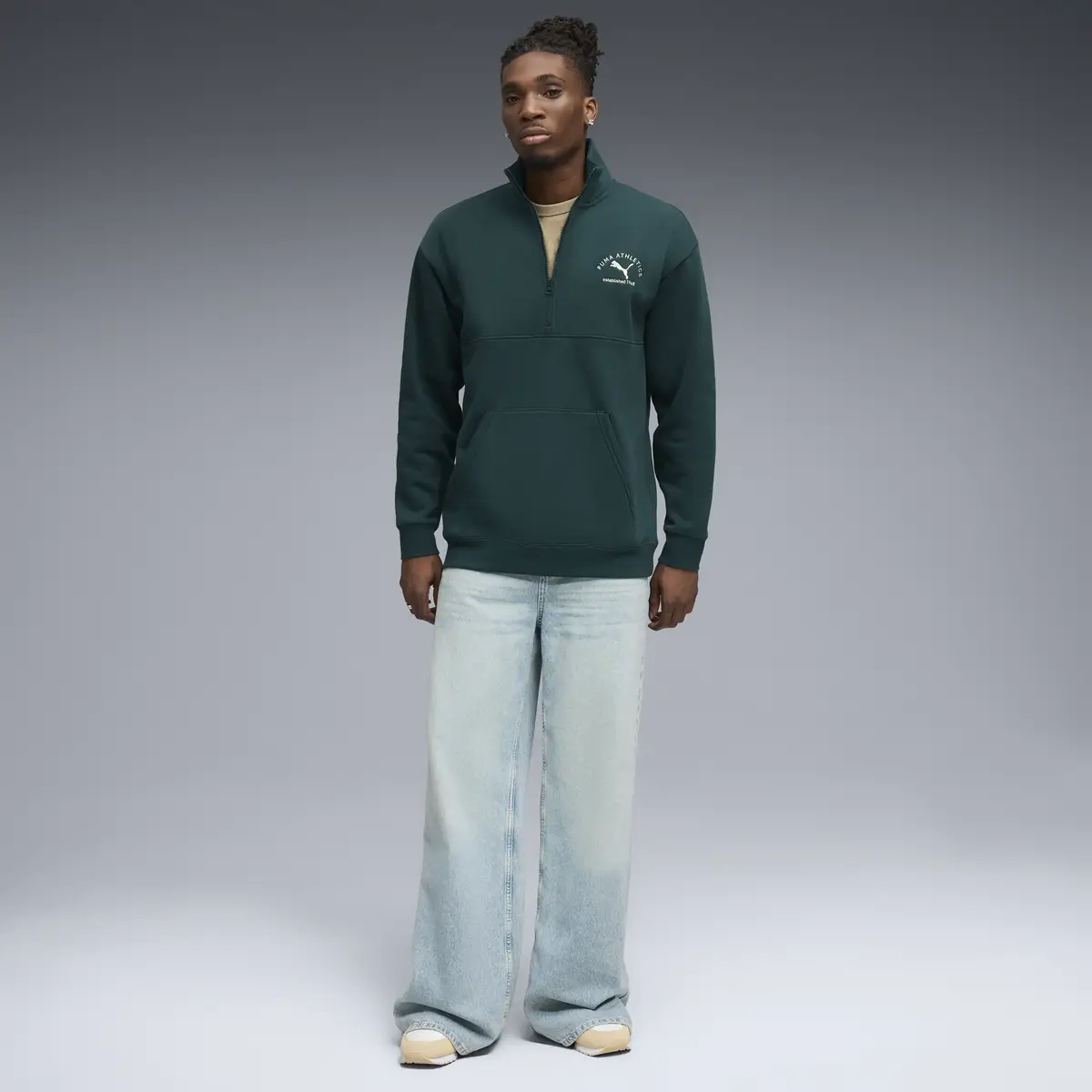 Puma CLASS Half Zip Sweater Erkek Sweatshirt