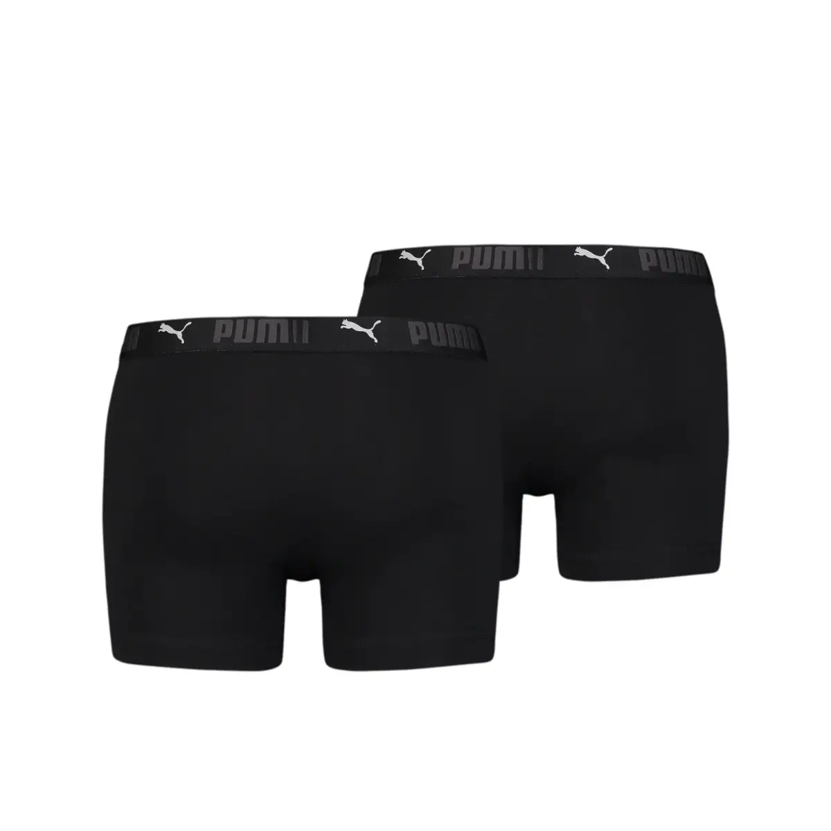 Puma PUMA SPORT COTTON BOXER 2P black Siyah Erkek 2'li Boxer