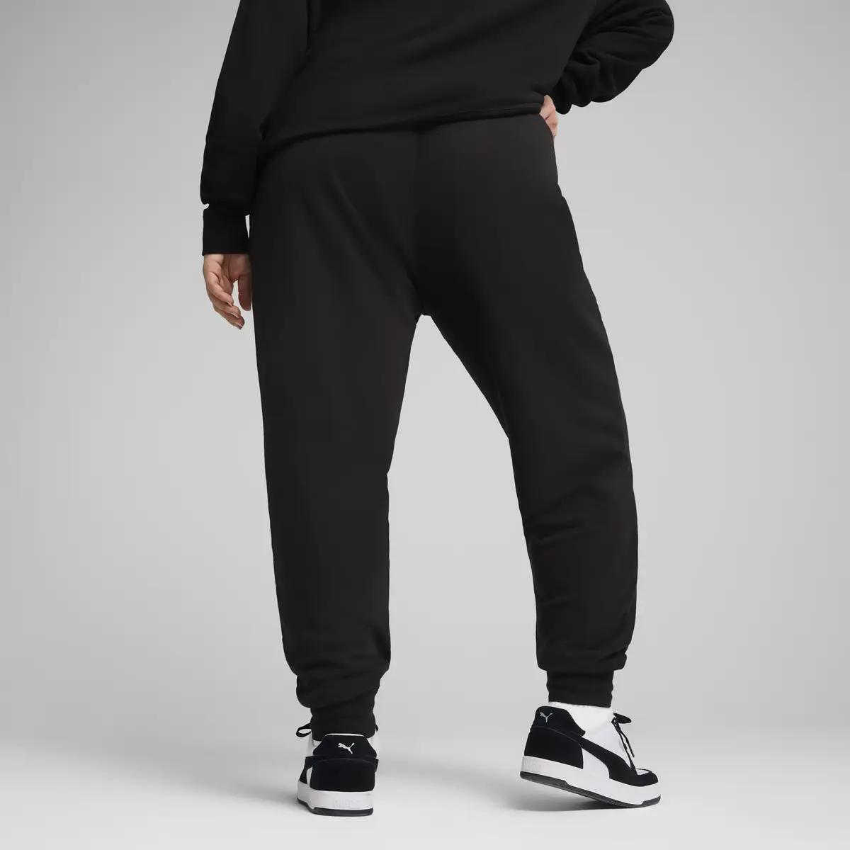 Puma ESS Small No. 1 Logo Sweatpants TR cl Siyah Kadın Eşofman Altı