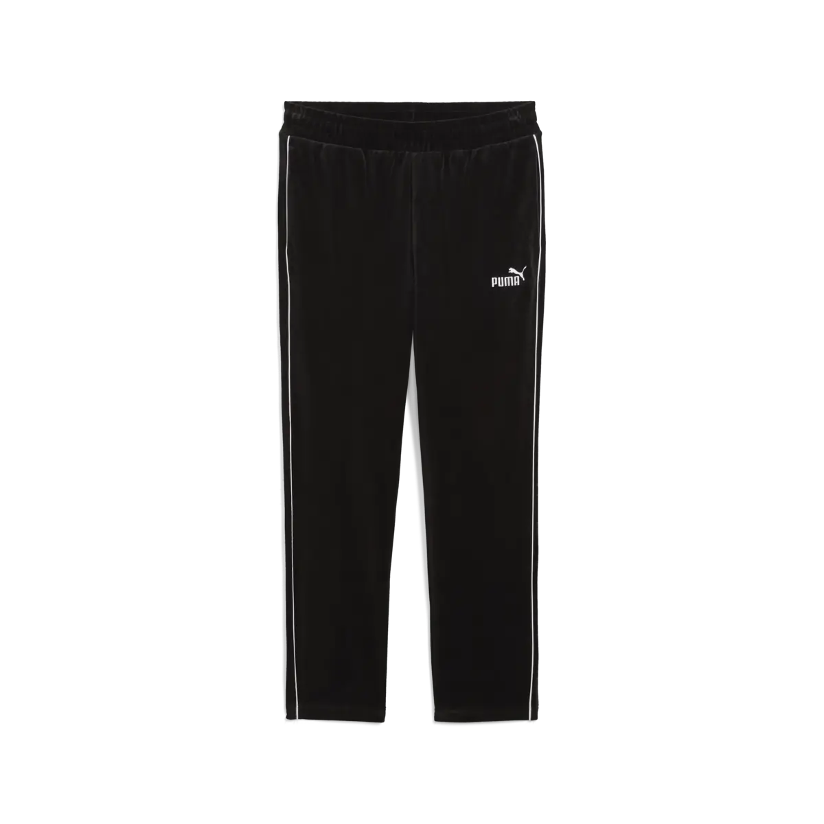Puma ESS ELEVATED Velour Pants Siyah Erkek Eşofman Alt