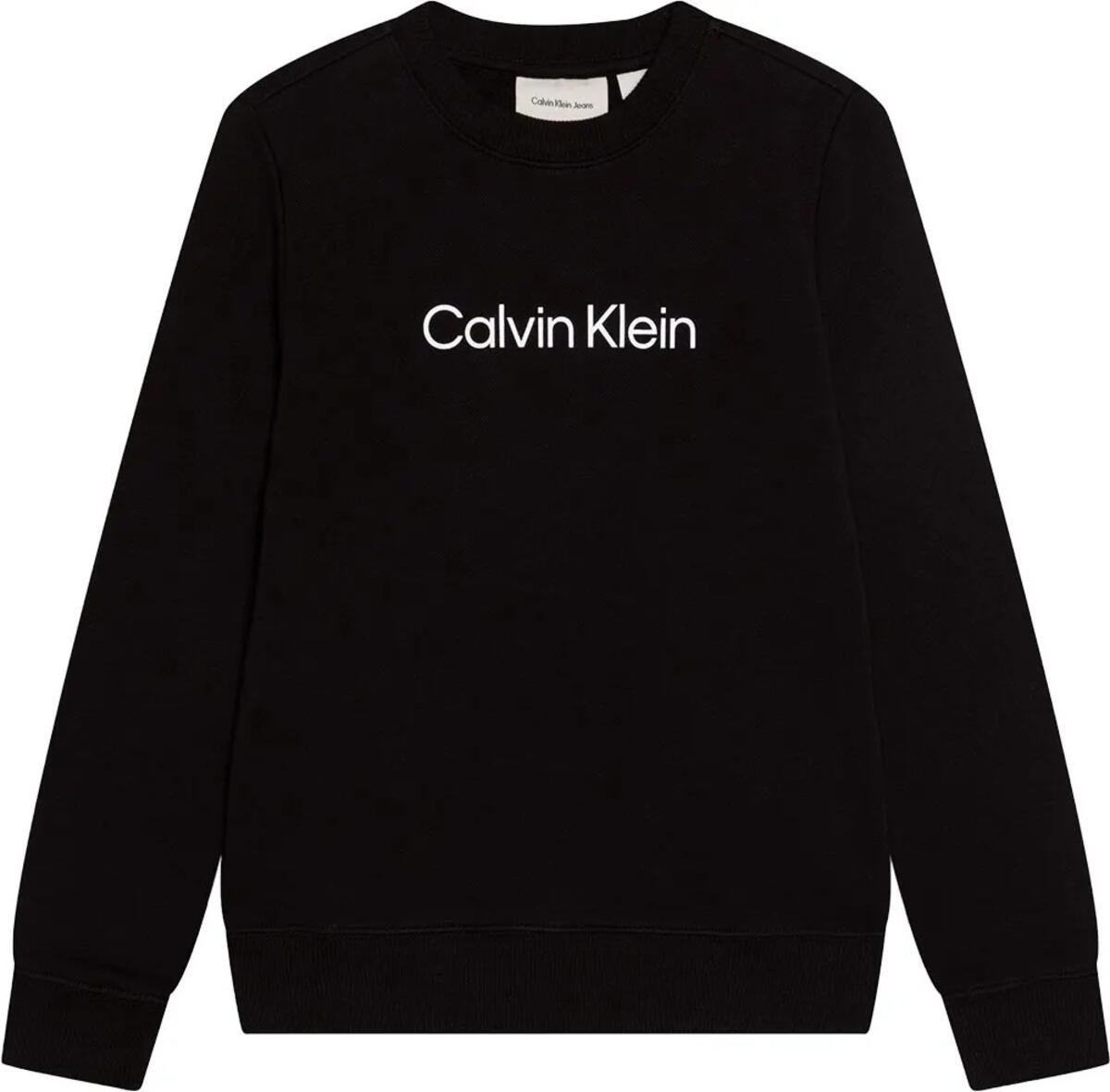 Calvin Klein INST. LOGO REGULAR Siyah Çocuk Sweatshirt