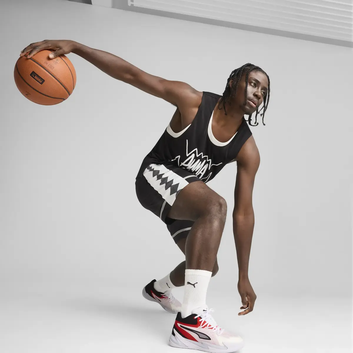 Puma The All Jaws 6.5" Short Siyah Erkek Basketbol Şort