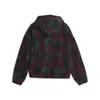 Puma Downtown Aop Sherpa Jacket Dark Jasper Siyah Kadın Mont
