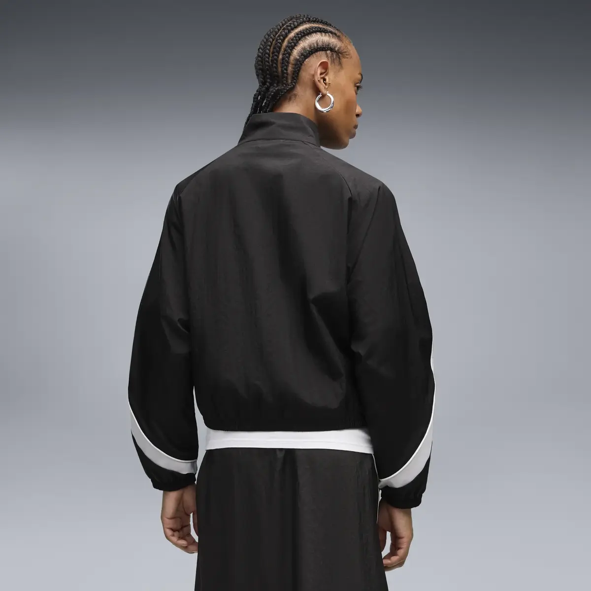 PUMA PUMA SPORT Woven Jacket Siyah Kadın Ceket