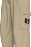 Calvin Klein REGULAR STRAIGHT CAR Erkek Krem Kargo Pantolonu