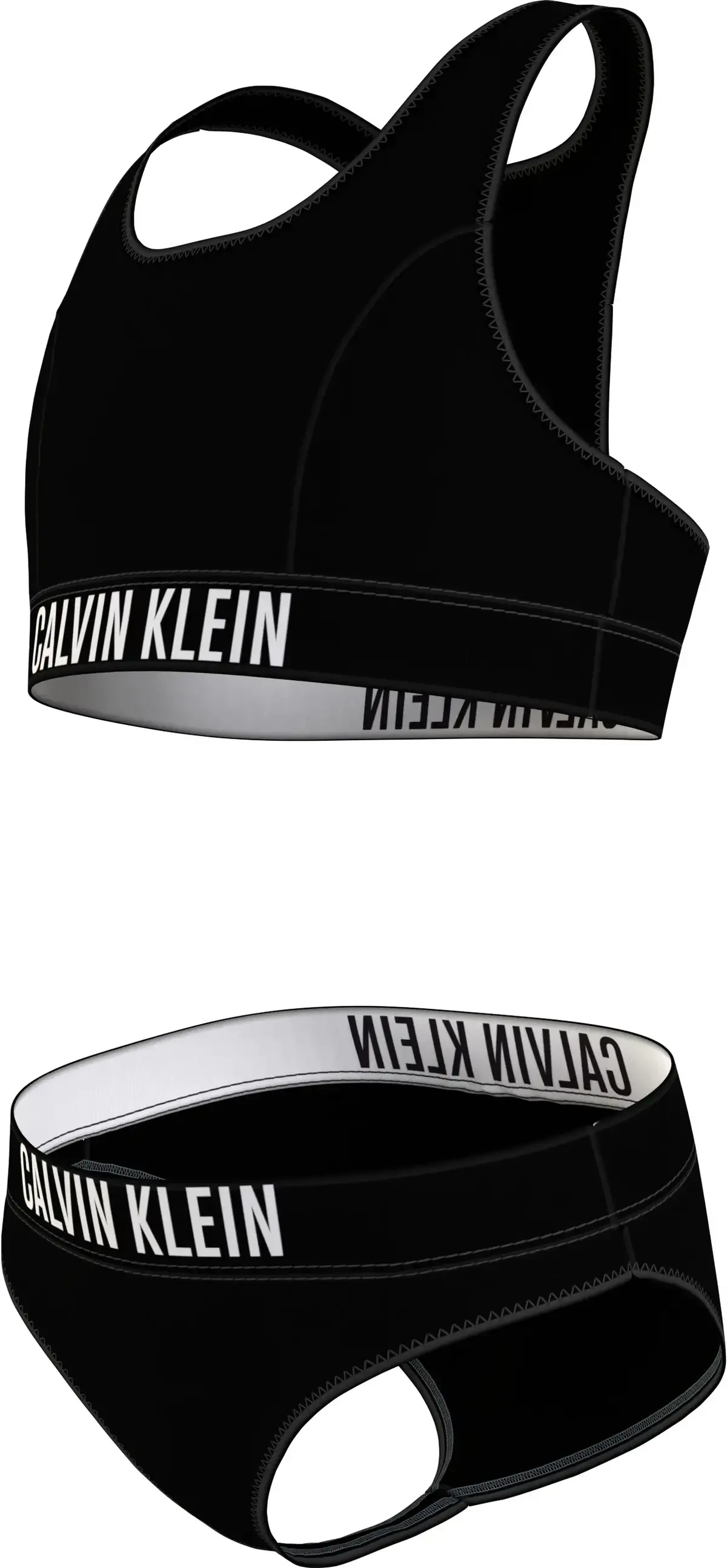 Calvin Klein BRALETTE BIKINI SET Kadın Siyah Bikini Takımı