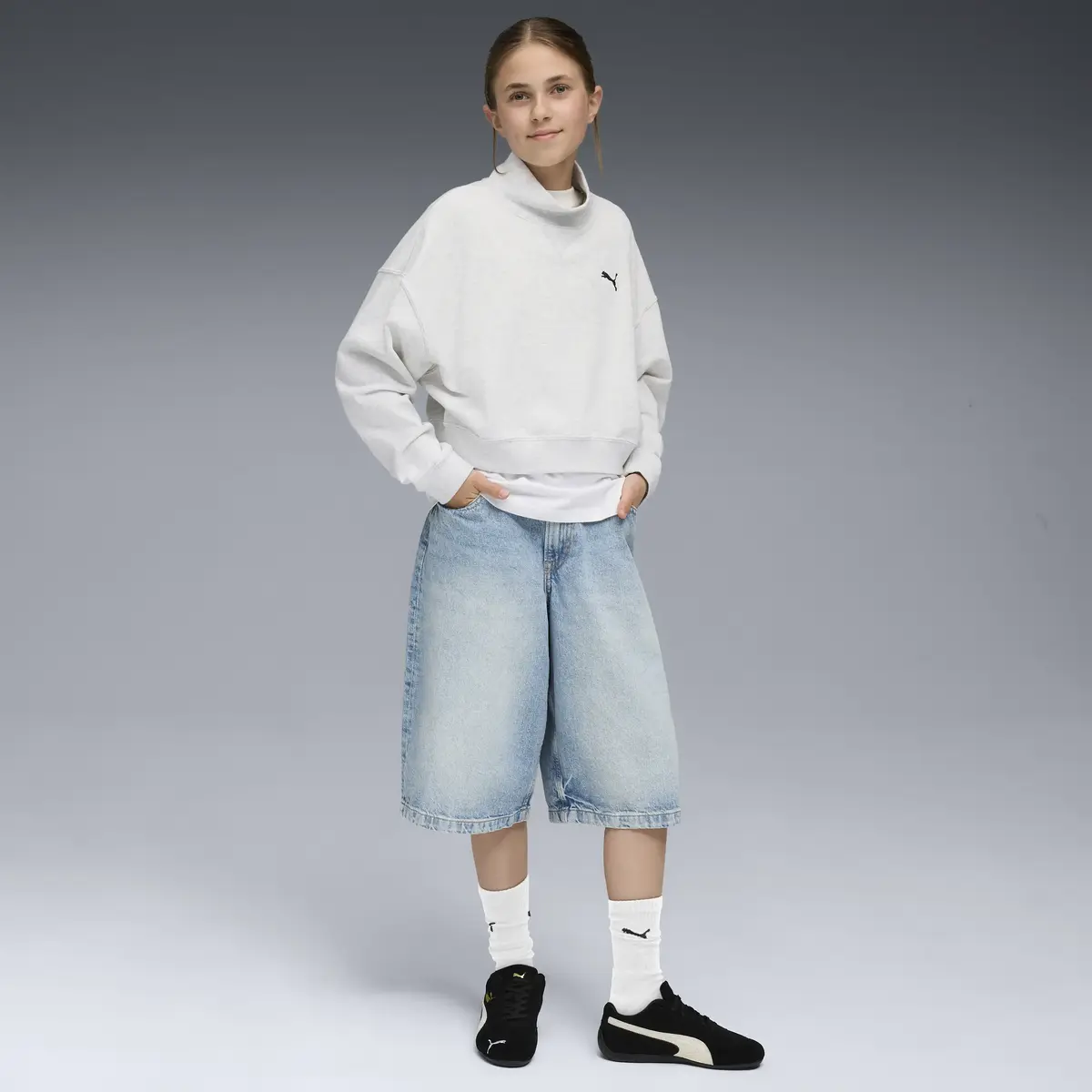 Puma WARDROBE ESS Crew Kadın Sweatshirt