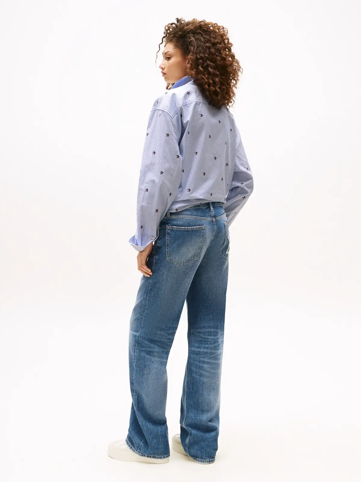 Tommy Hilfiger TOMMY GIRL LR RLXD D, 1A4 Mavi Erkek Jean Pantolon