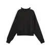 Puma T7 Over-Oversized Crew Siyah Kadın Sweatshirt